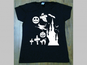 Halloween - strašidlá dámske tričko materiál 100% bavlna značka Fruit of The Loom